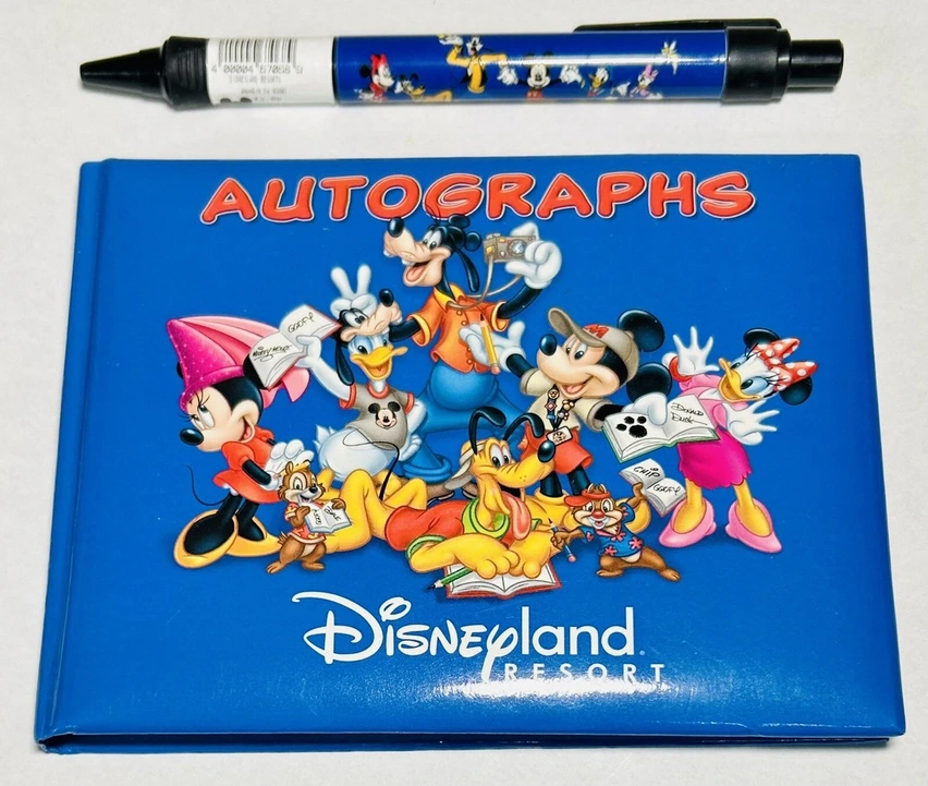 Disneyland autograph book