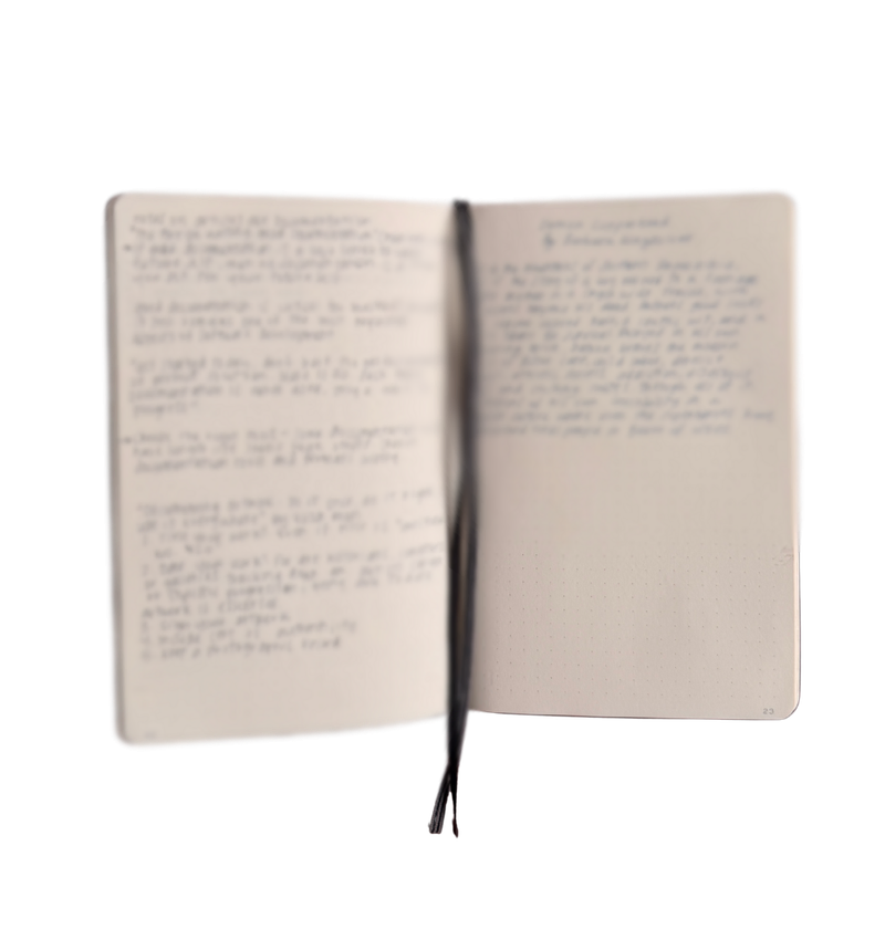 commonplace journal spread