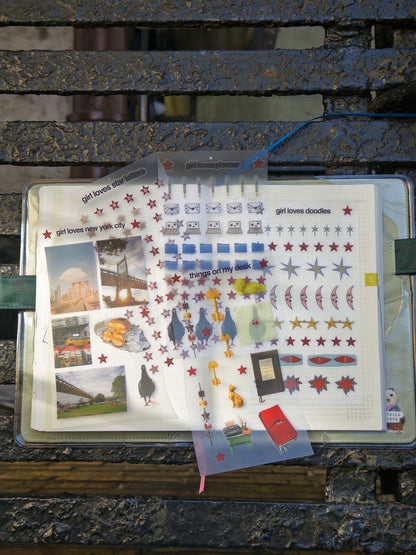 planner minis - sticker sheet