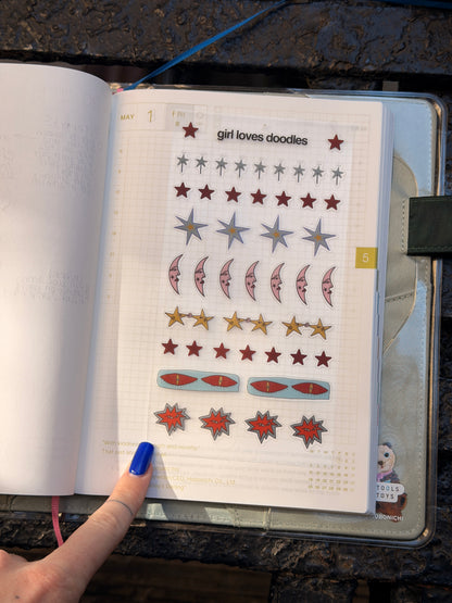 planner doodles - sticker sheet