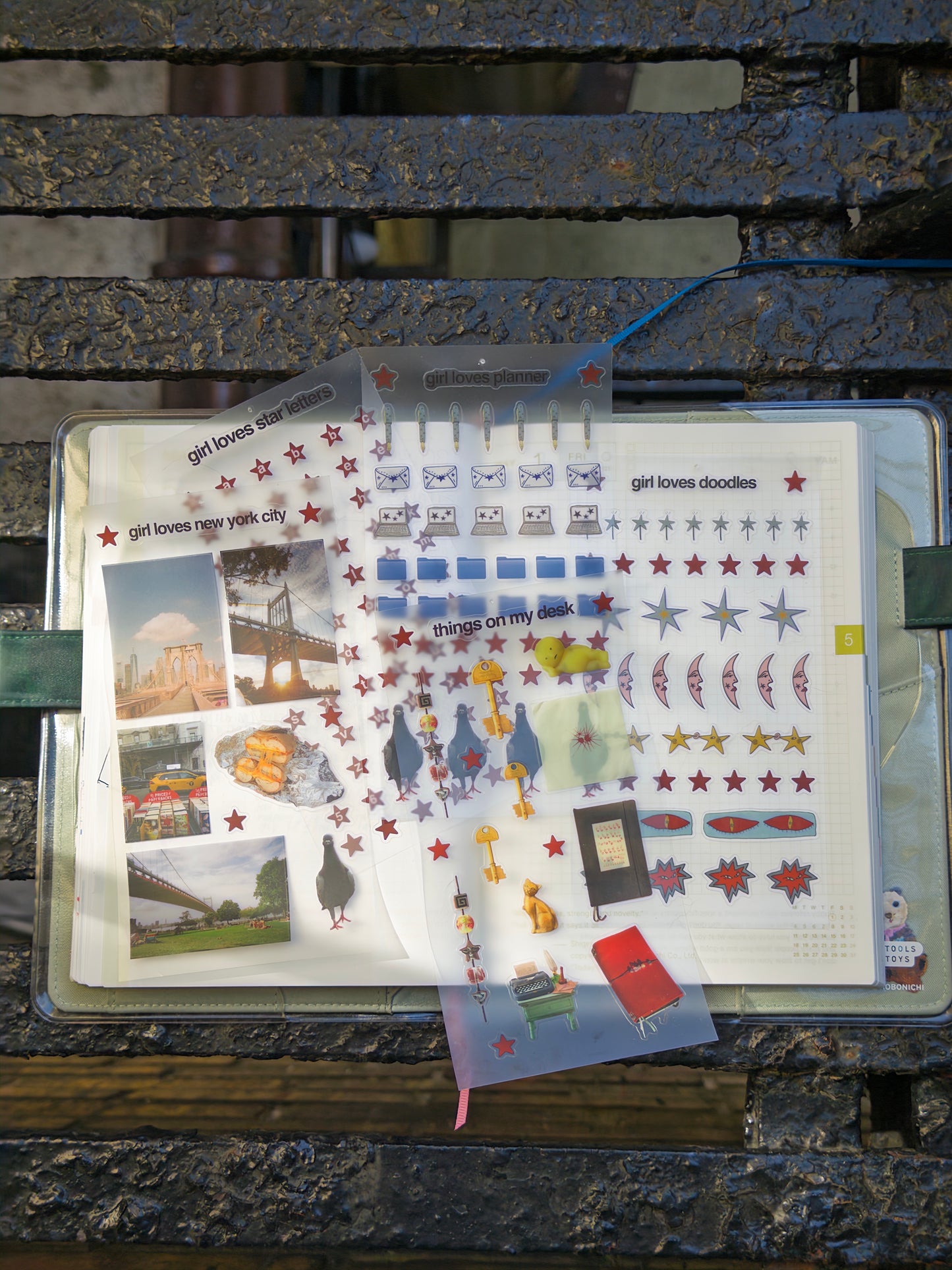 star letters - sticker sheet (pack of 2)